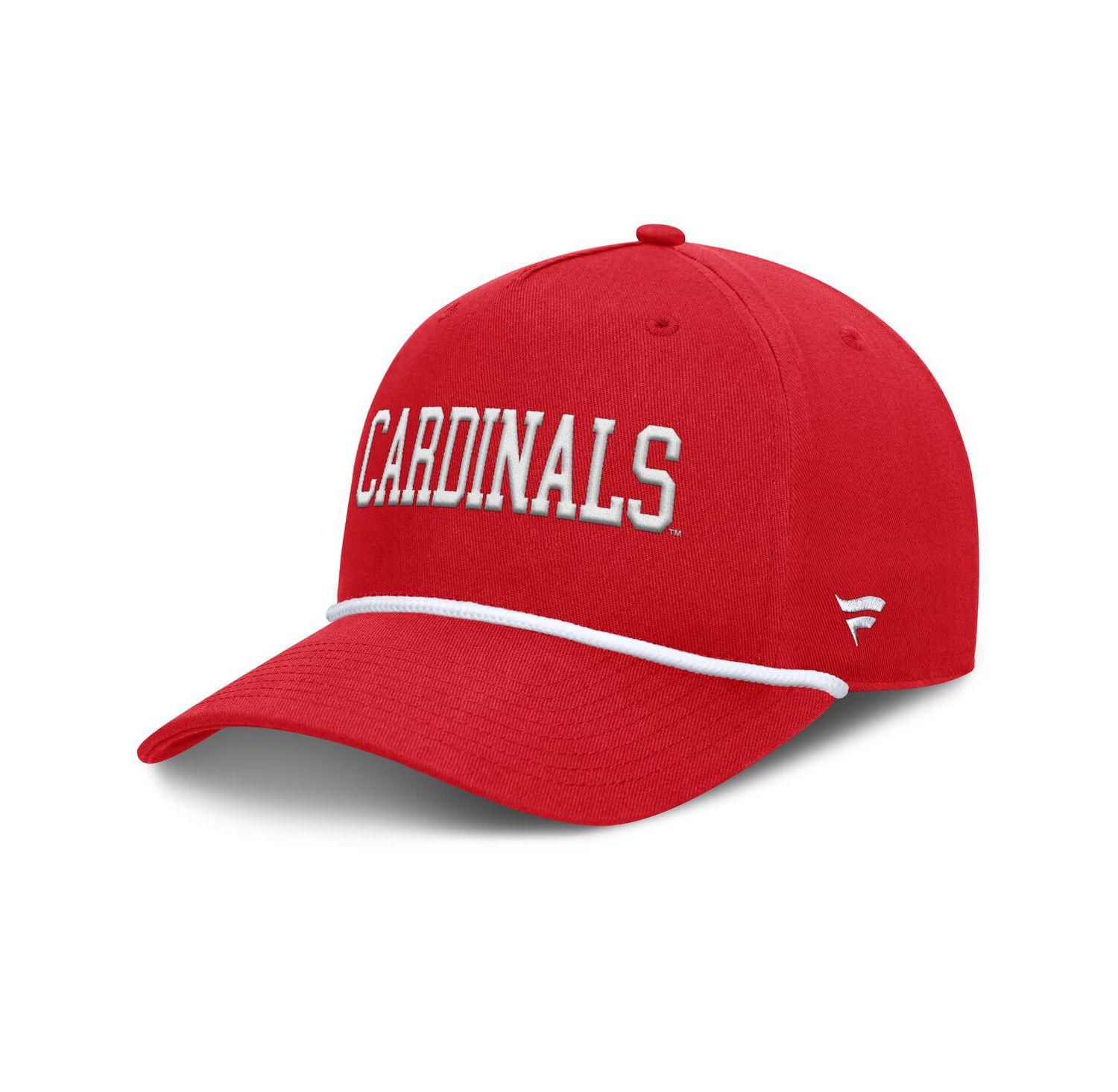Men's Red Louisville Cardinals Foul Ball Rope Adjustable Hat