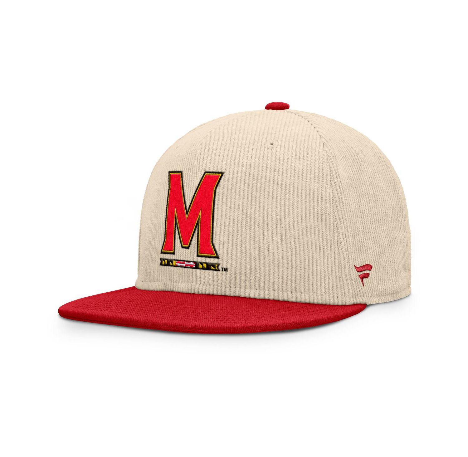 Men's Tan Maryland Terrapins Catcher Snapback Hat