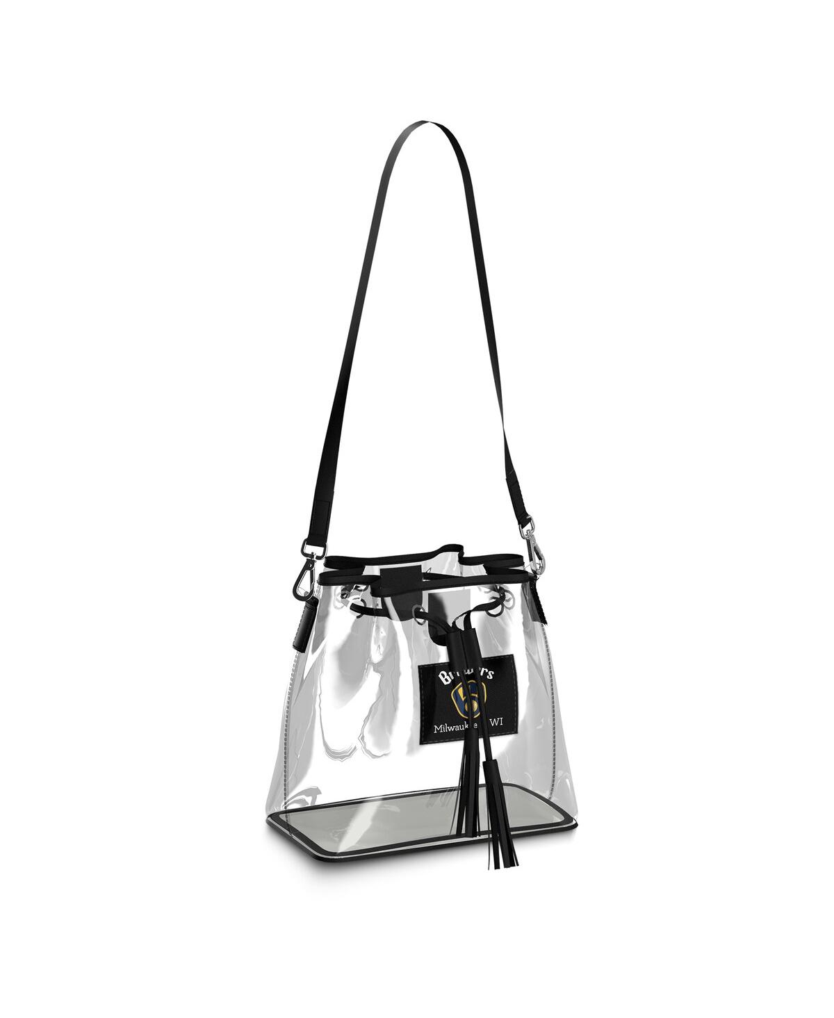 Milwaukee Brewers Clear Stadium Bucket Purse