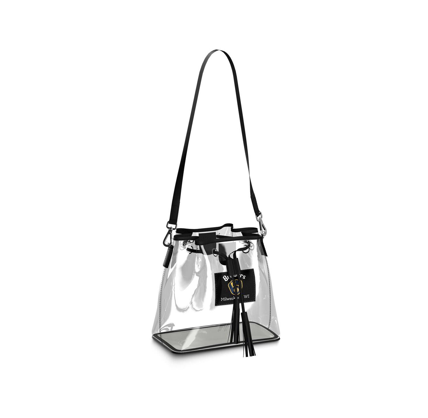 Milwaukee Brewers Clear Stadium Bucket Purse