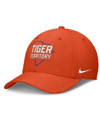 Nike - Men's  Orange Clemson Tigers Local Swoosh Flex Hat