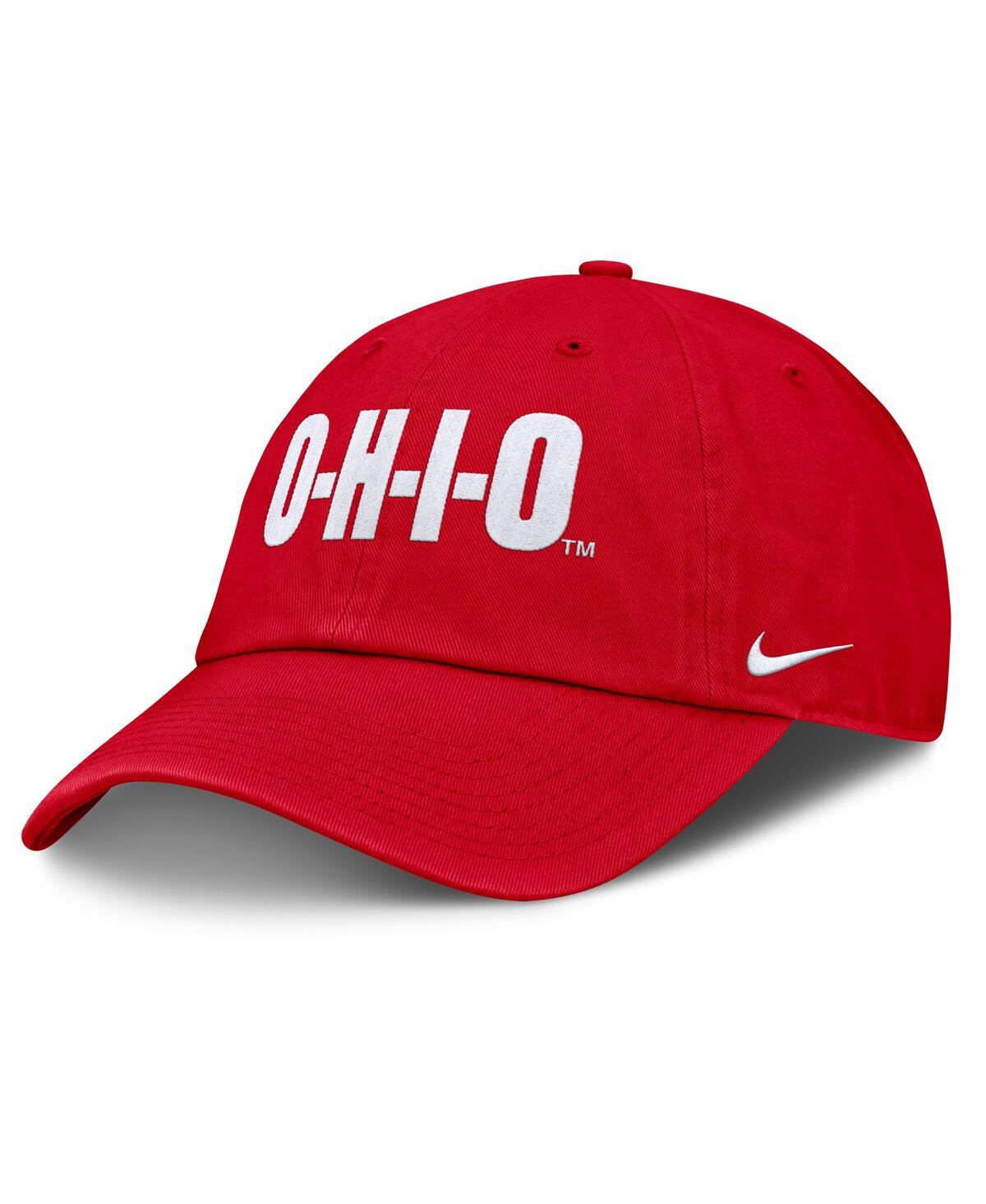 Nike Men's And Women's Scarlet Ohio State Buckeyes Local Club Adjustable Hat In Scarlet
