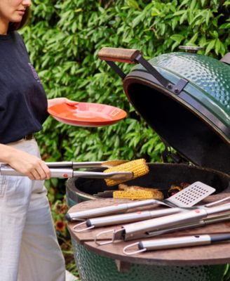 GrillOut 17" BBQ Tongs with Retractable Head