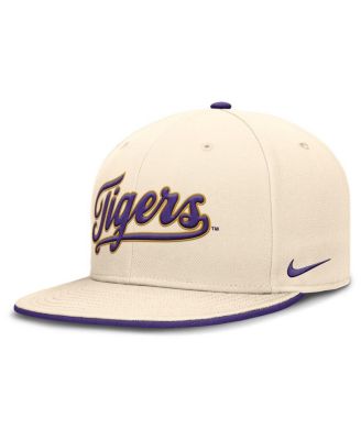 Men's Natural LSU Tigers Primetime True Performance Fitted Hat