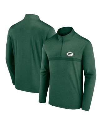 Fanatics - Men's  Green Green Bay Packers Head-to-Head Quarter-Zip Top