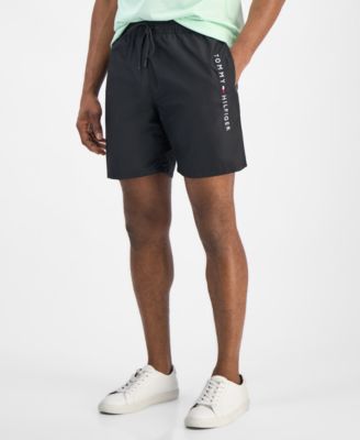 Men's Drawstring Logo 7 Swim Trunks