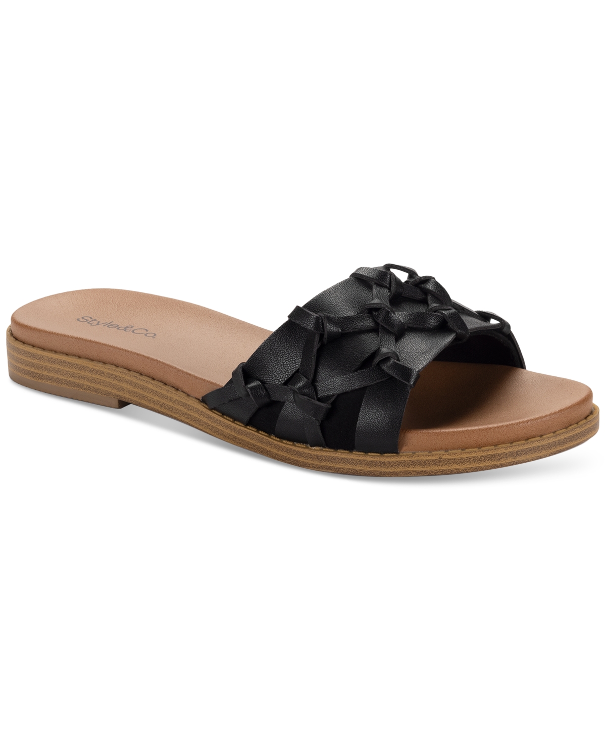 Women's Micahh Flat Sandals, Exclusively at Macy's - Jester Red