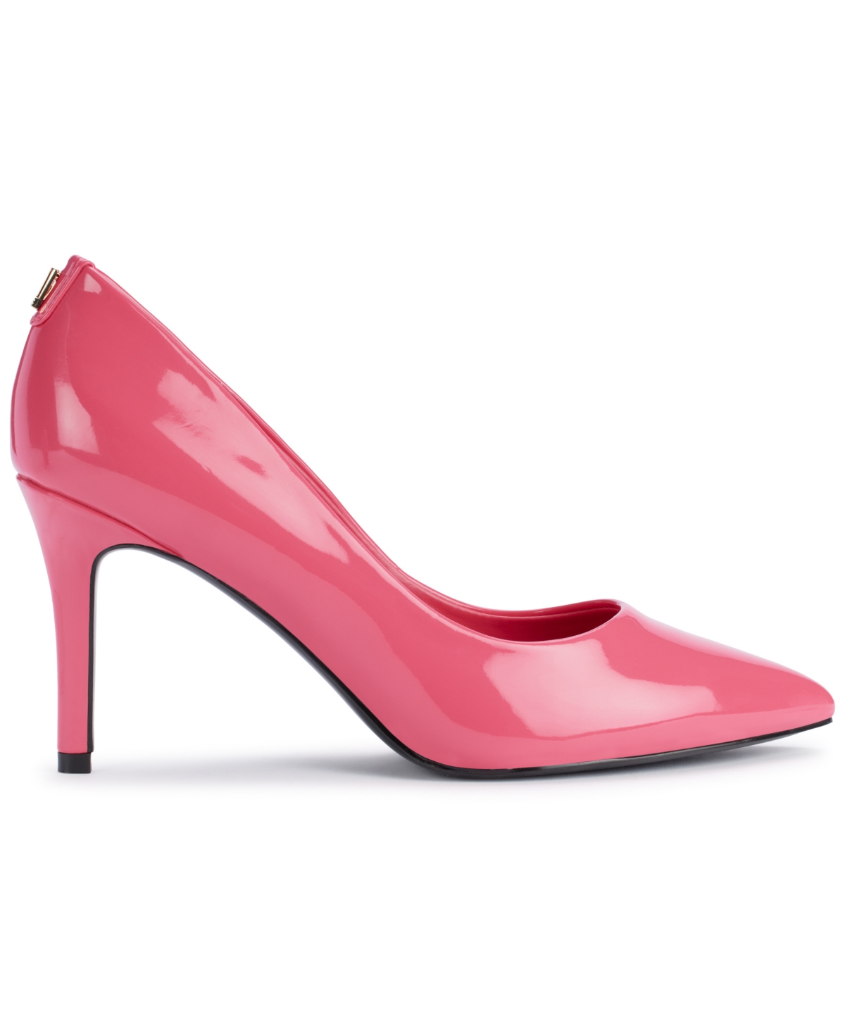 Karl Lagerfeld Royale Pointed Toe Pump In Teaberry