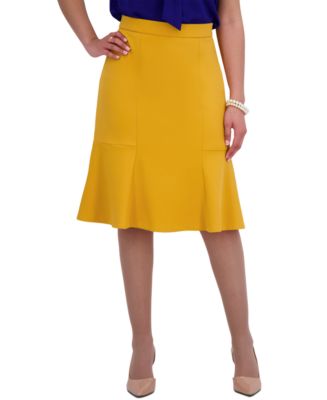 Kasper Women's Flared-Hem Skirt, Regular & Plus Sizes - Macy's
