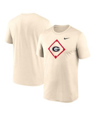 Nike - Men's  Cream Georgia Bulldogs Legend Baseball Icon Performance T-Shirt
