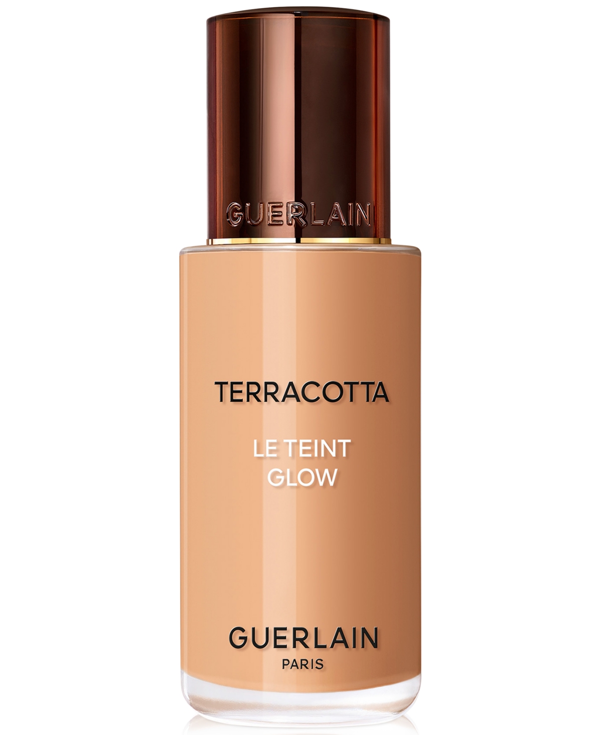 Guerlain Terracotta Le Teint Glow Foundation In 4.5n Medium With Golden Undertones