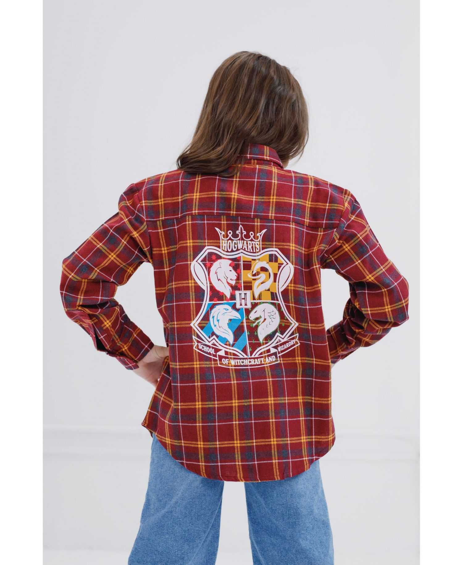 Little Boys (6-16) Flannel Button Down Dress Shirt