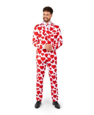 Men's Suit - NYE Fireworks Outfit Slim Fit - Black - Yellow