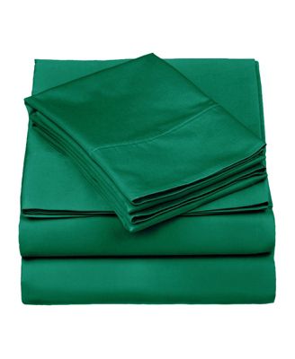 Egyptian Cotton 530-Thread Count Solid 4 Pc Sheet Set, King