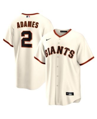 Nike - Men's Willy Adames 1.0 Cream San Francisco Giants Replica Jersey