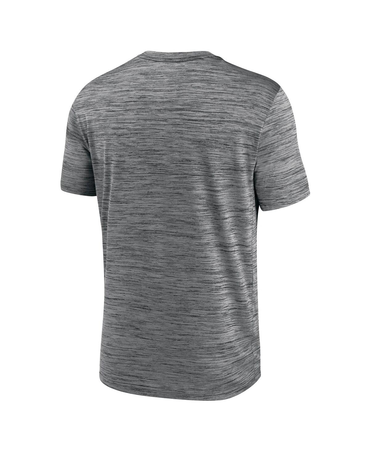 Nike Atlanta Braves Authentic Collection Velocity  Men's Dri-fit Mlb T-shirt In Anthracite