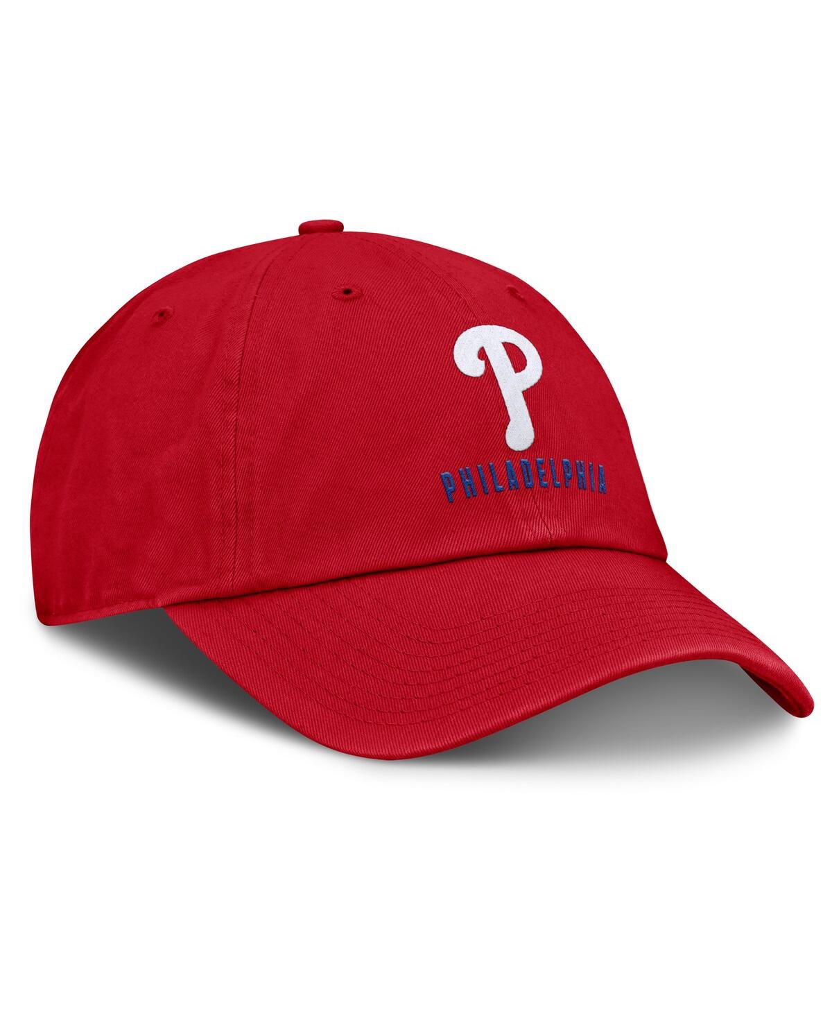 Nike Women's Red Philadelphia Phillies Club Adjustable Hat In Red
