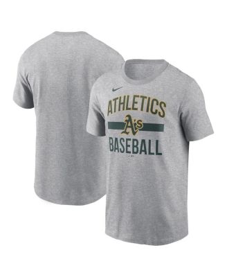 Nike - Men's Heather Gray Athletics Arched T-Shirt