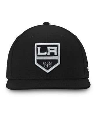 Men's Black Los Angeles Kings Core Fitted Hat