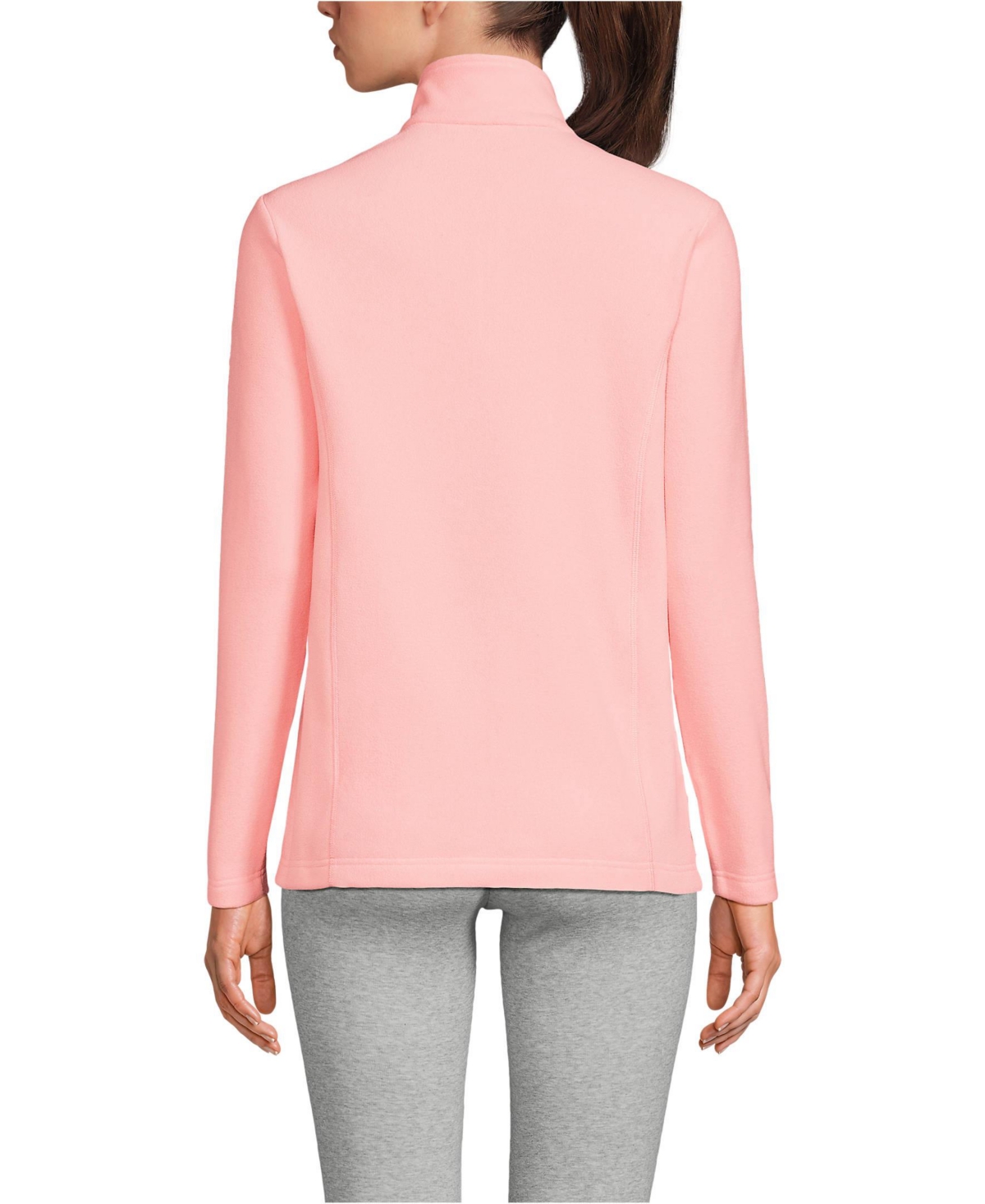 Lands' End Women's Anyweather Fleece Quarter Zip Pullover