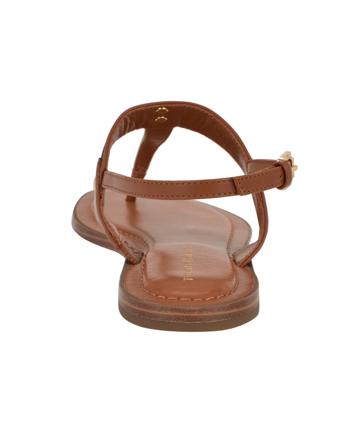 Tommy Hilfiger Gabry T-strap Sandal In Cognac