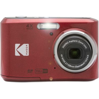 PIXPRO FZ45 Friendly Zoom 16MP Full HD Digital Camera, Red