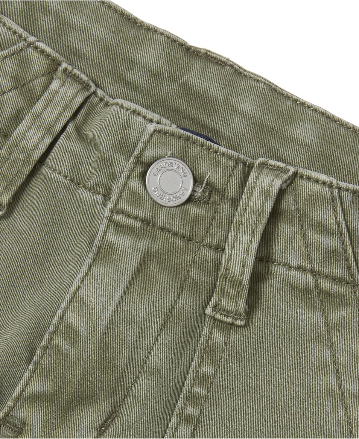 Lands' End Big Girls Woven Utility Pants