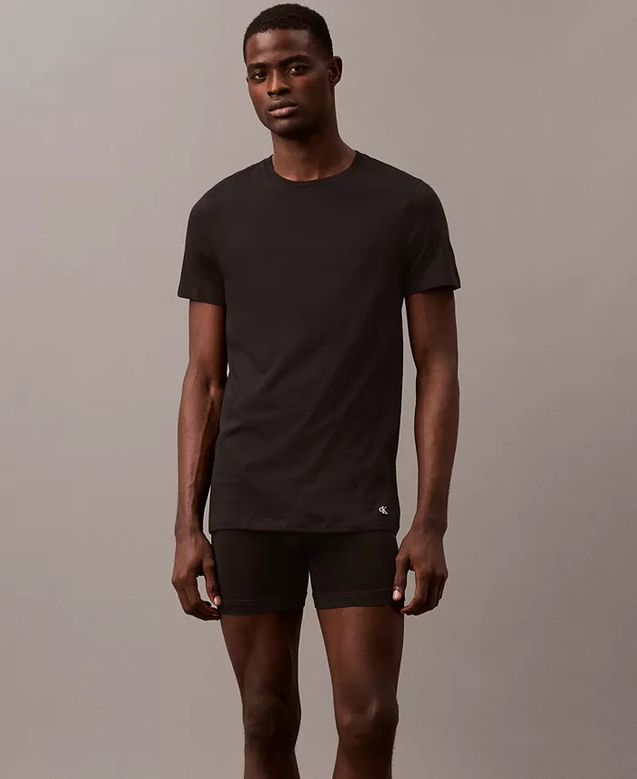 Men's Cotton Classics Crewneck T-Shirt, 3-Pack - thumbnail 2