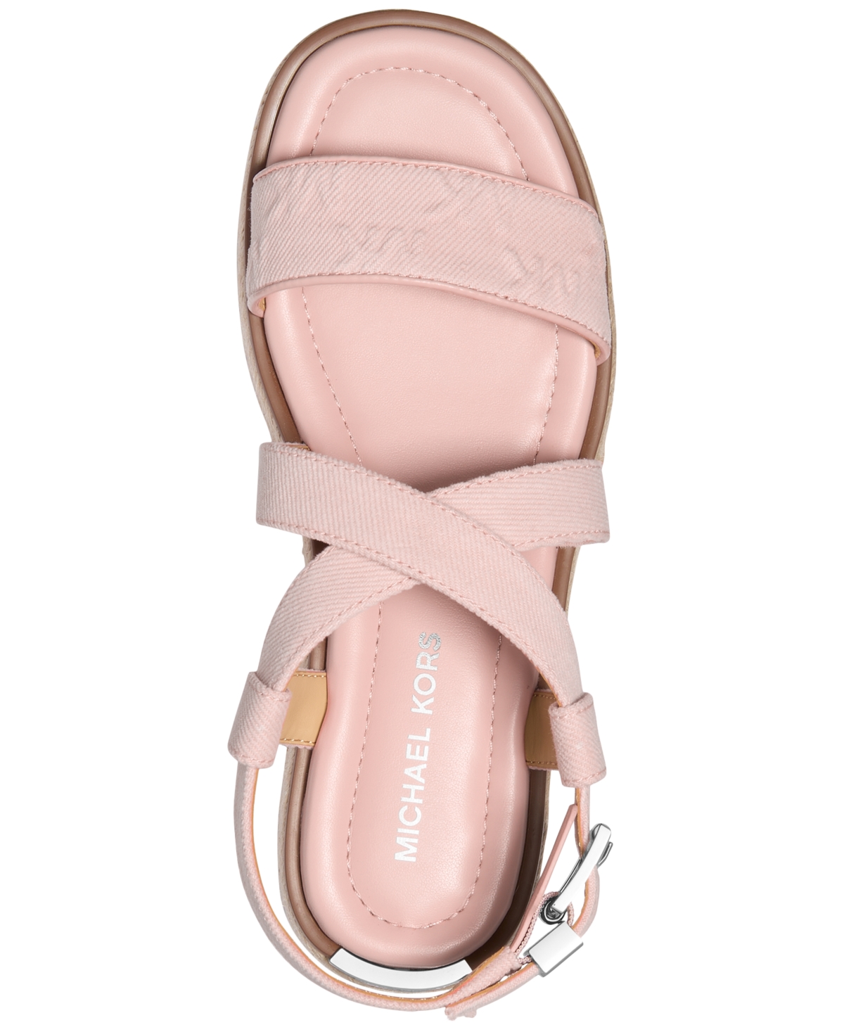 Shop Michael Kors Michael  Women's Lynn Espadrille Sandals In Rosewater