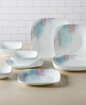 Aquarello 16 Pc. Dinnerware Set, Service for 4