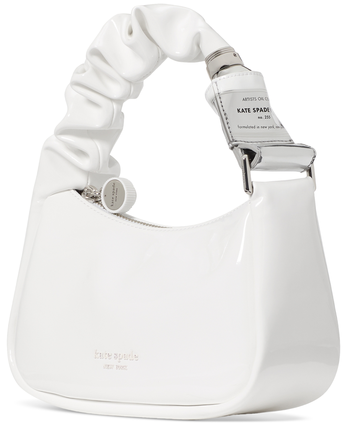 Kate Spade Squeeze Small Satchel Bag In True White