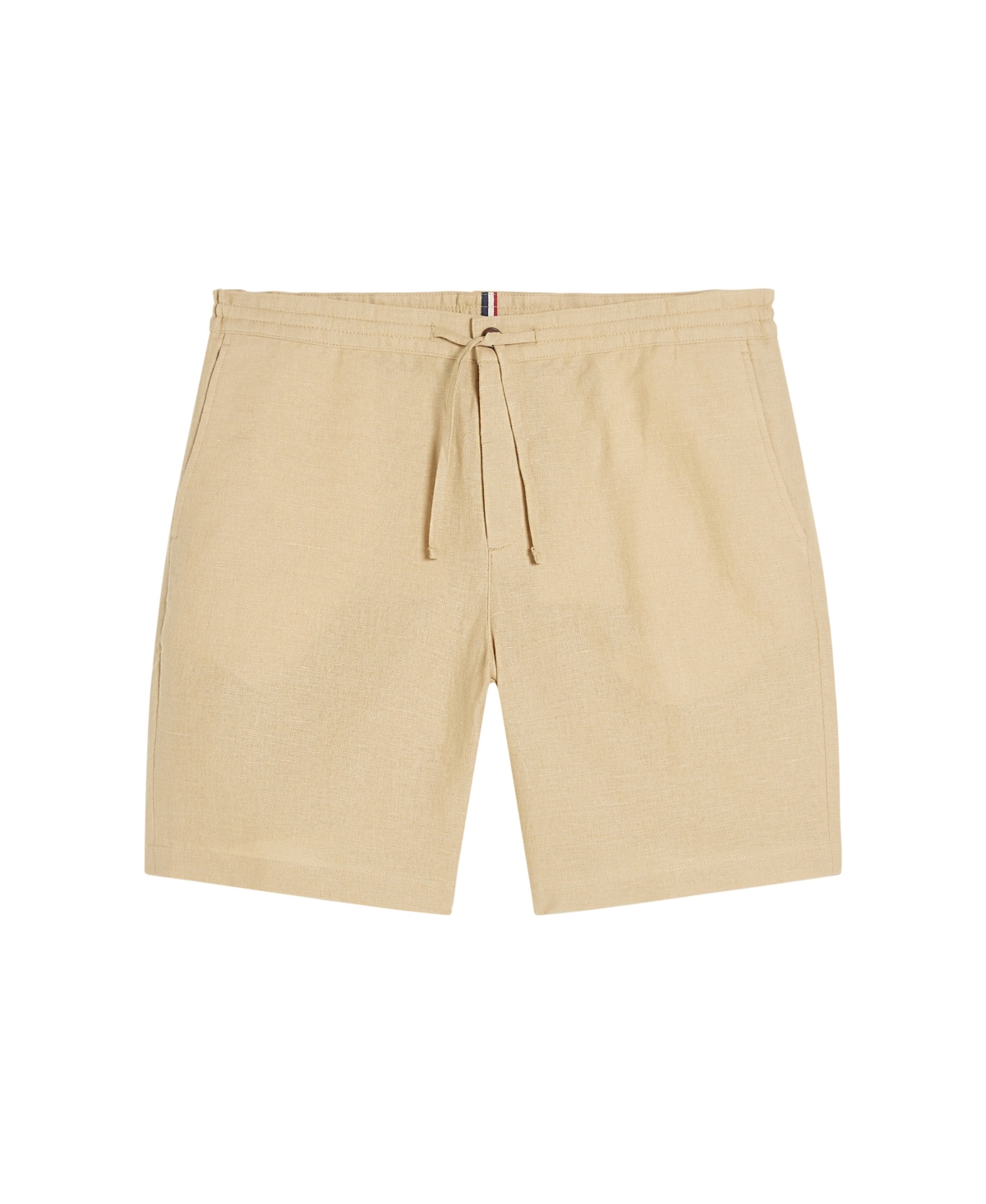 Ben Sherman Men's Linen Cotton Drawcord Short In Neutral
