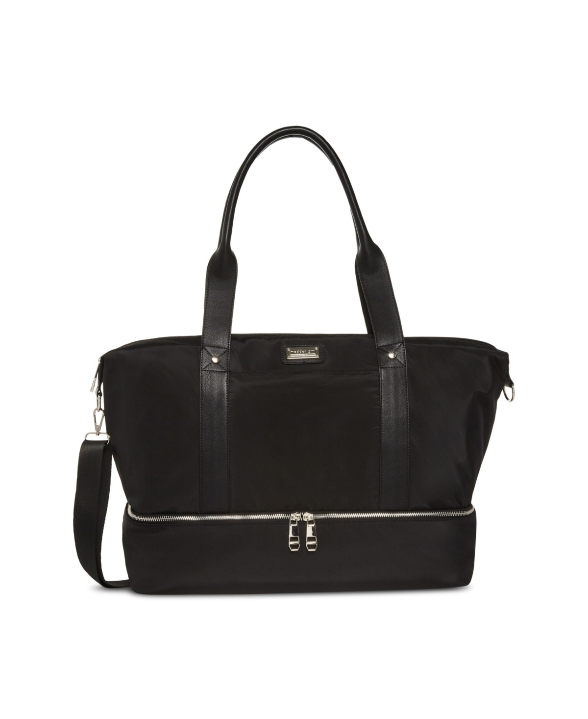 Nylon Weekender X-Large Duffle Bag - Black