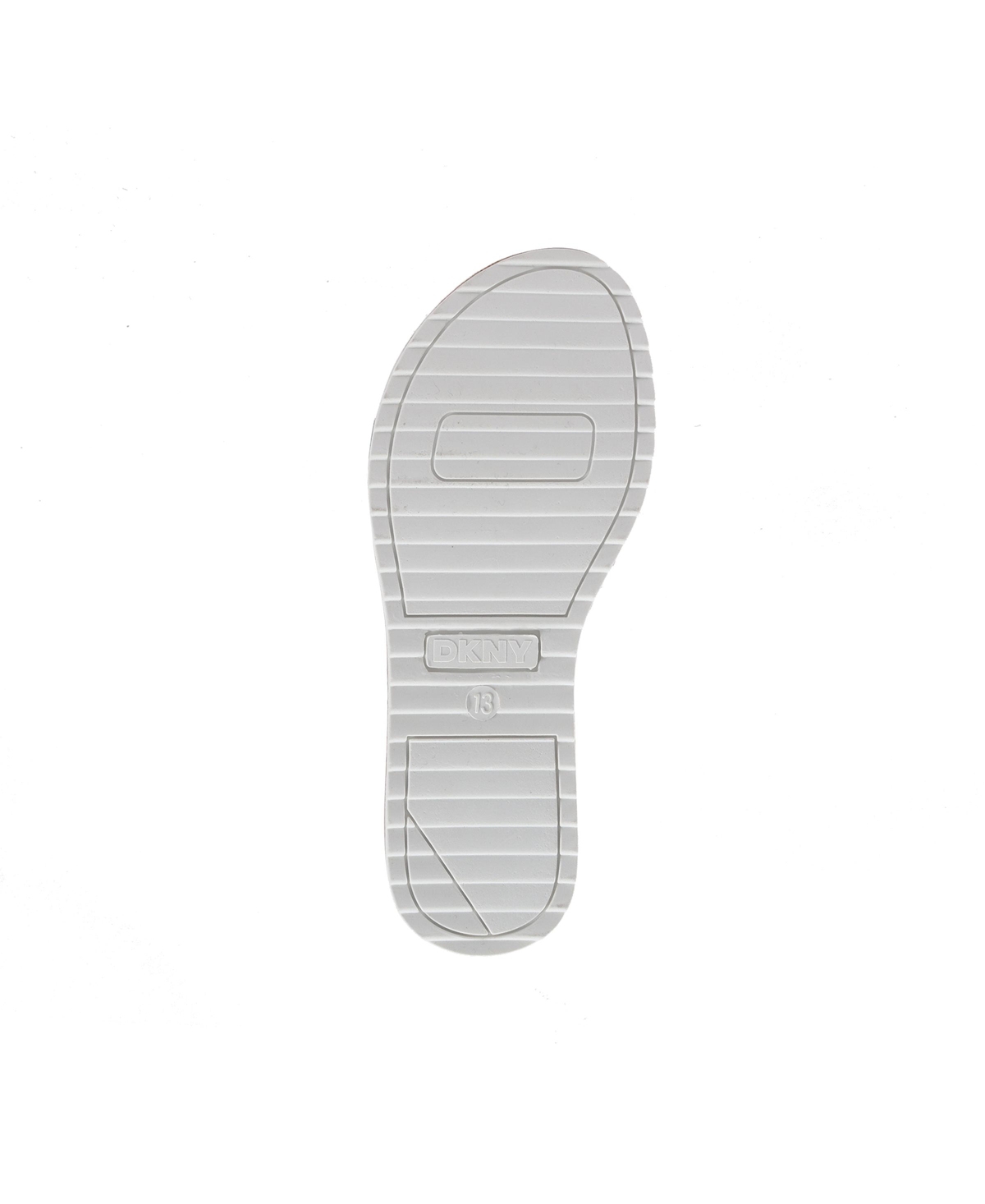 Dkny Little And Big Girls Tessa Carina Double Strap Sandal In White