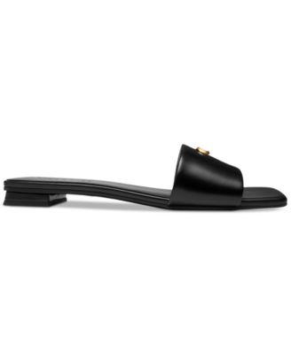 [SALE!!] ★COACH Sculpted C★ サンダル COACH Sculpted C Logo Metallic Leather Slide Sandals | Dillard's