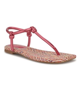 【NINE WEST】Nortny フラット サンダル Nortny Flat Thong Sandals – Nine West