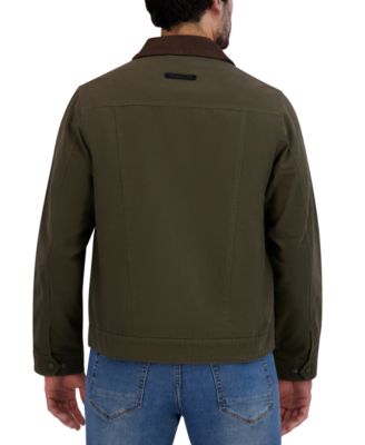 Men's Cotton Canvas Trucker Jacket