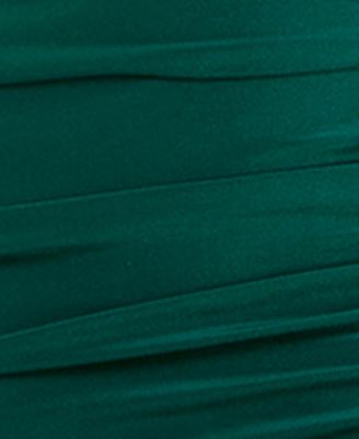 Juniors' Sleeveless Shirred Side-Slit Gown, Created for Macy's