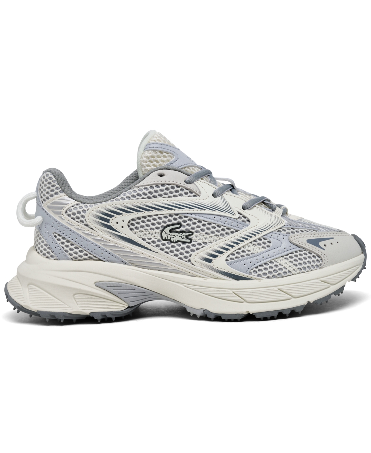 Lacoste Women's L003 Neo Shot Casual Sneakers From Finish Line In Off White,gray