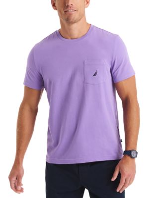Men's Classic-Fit Solid Crew-Neck Pocket T-Shirt