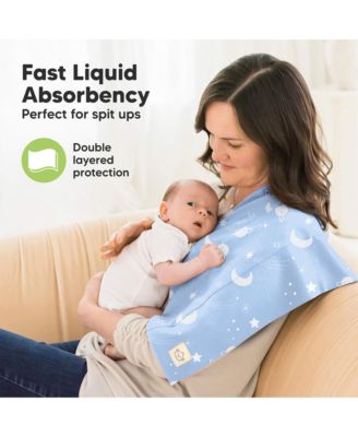 6pk Shea Baby Burp Cloths for Baby Boys and Girls, Burping Cloths for Babies, Newborn