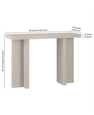 42" Dimitra Wide Rectangular Console Table