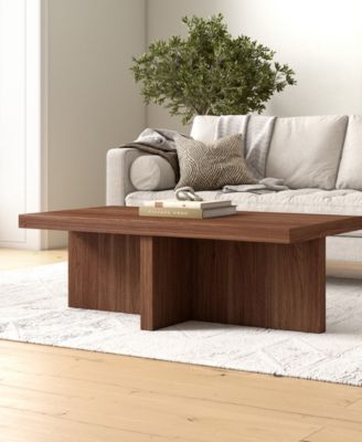 44" Elna Wide Rectangular Coffee Table