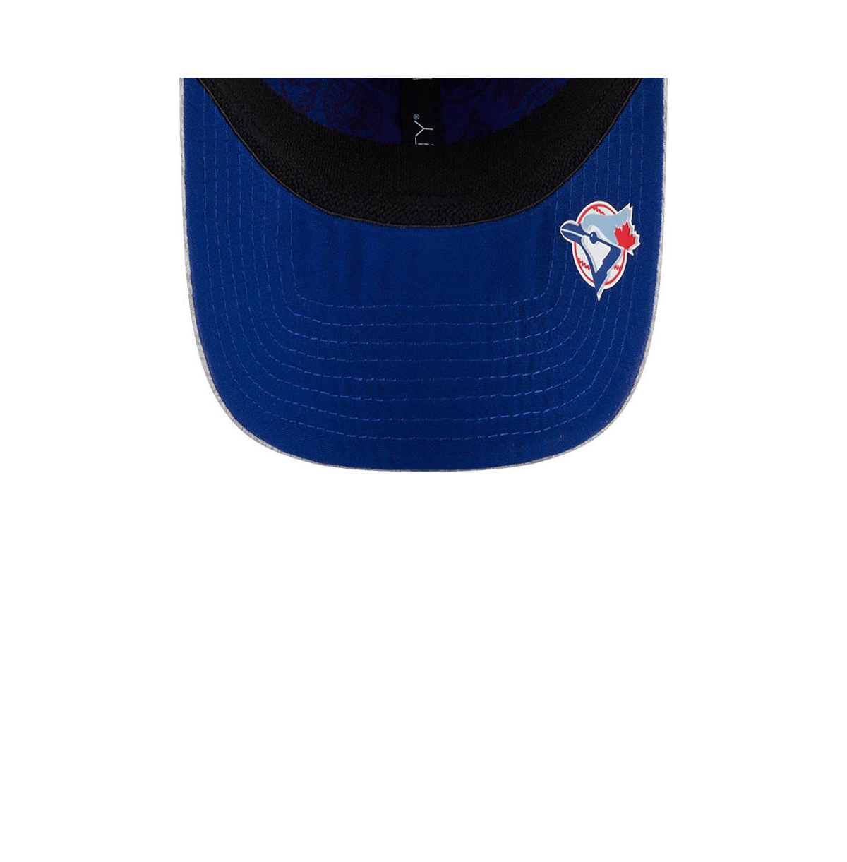 NEW ERA MEN'S GRAY TORONTO BLUE JAYS 2025 MLB CLUBHOUSE 39THIRTY FLEX HAT 