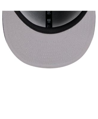 Men's Black Boston Red Sox Shadow Stitch 59FIFTY Fitted Hat