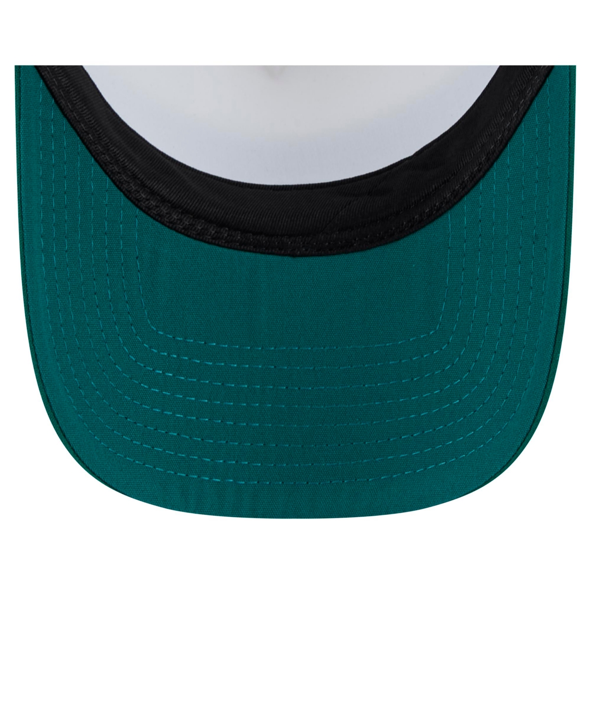 New Era Preschool Midnight Green Philadelphia Eagles Sport Night Color Block 9forty A-frame Trucker Adjustab In Midnight Green