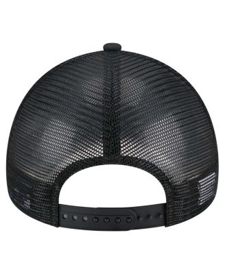 Men's Black Milwaukee Brewers 9FORTY A-Frame Trucker Adjustable Hat