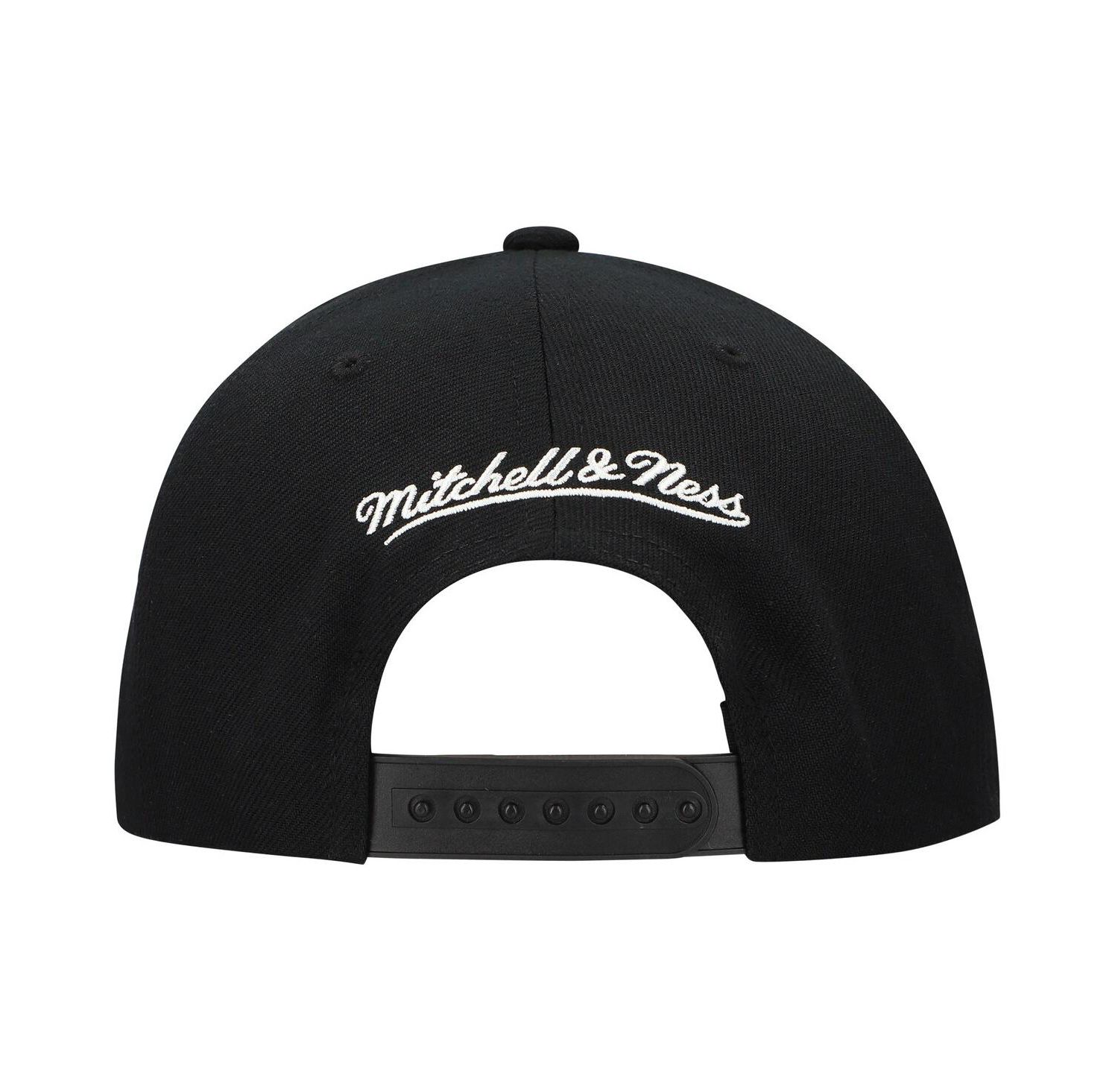 Men's Black Boston Bruins Team Snapback Hat