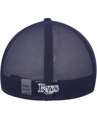 Men's Navy/White Tampa Bay Rays 2023 On-Field Batting Practice 39THIRTY Flex Hat