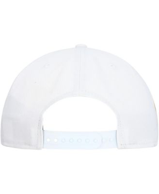 Men's White Pittsburgh Pirates Paradise Golfer Adjustable Hat